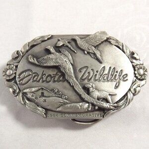 1984 Dakota Wildlife Limited Edition Commemorative Belt Buckle - 605/1000
